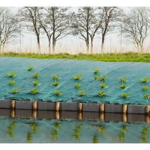 Toile de paillage paysages - vert 90 gr/m?- 5,2x5m