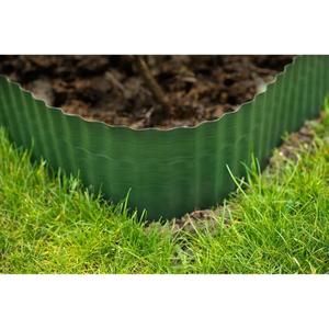 Bordure ? gazon polyéthyl?nes verts H15 cm * 9 m?tres