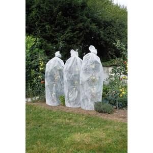 NATURE Gaine de croissance en voile pour tomates ?50x1500cm - Gris