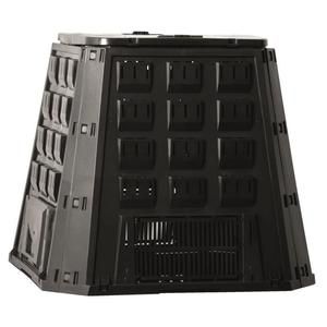NATURE Silo thermocomposteur en polypropyl?ne 400l - 88,5x88,5x80cm