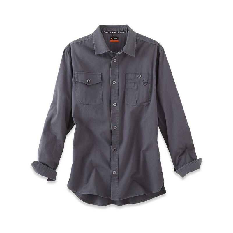 Oderzo 1453- Sur-chemise de travail - Homme - taille : M - couleur : Gris - PARADE