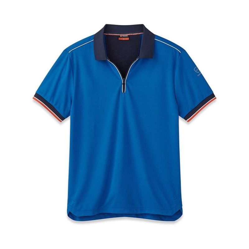 Olley 1452- Polo respirant homme - Homme - taille : XL - couleur : Bleu - PARADE