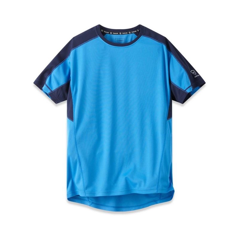Oyabe- Tee-shirt respirant de sécurité - Homme - taille : XXXL - couleur : Bleu - PARADE