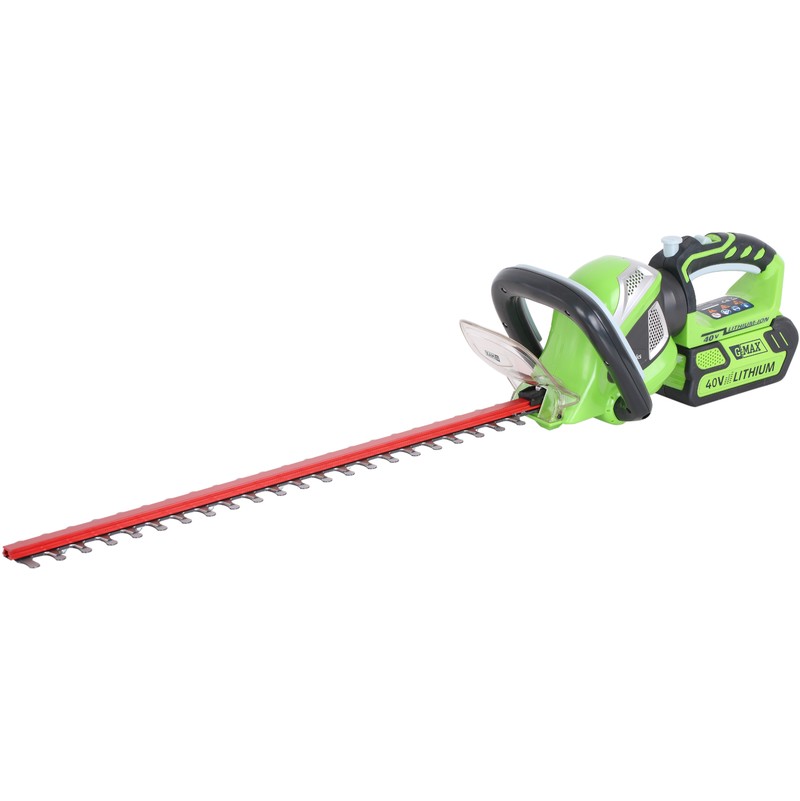 PACK TAILLE-HAIES SANS FIL A BATTERIE GREENWORKS 40V - G40HT61K2