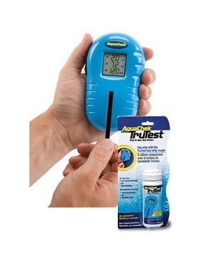 Pack Testeur électronique digital Aquachek TruTest + 50 Bandelettes analyse