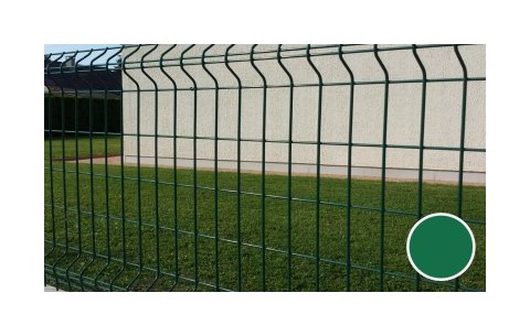 Panneau Grillage Rigide Vert - Fil 4mm - 1,53 mètre - CLOTURE & JARDIN