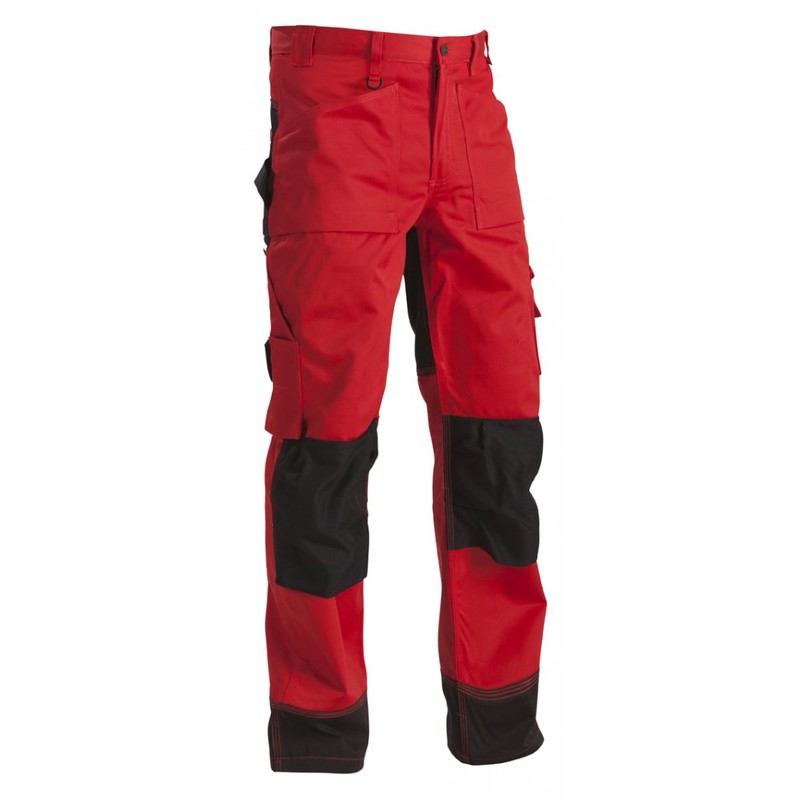 Pantalon artisan bicolore Rouge/Noir 1523 Blaklader - Rouge/Noir - 42C