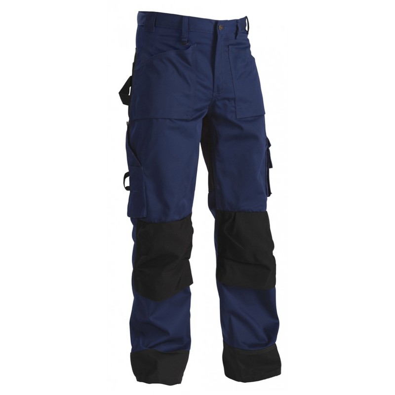 Pantalon artisan bicolore Marine/Noir 1523 Blaklader - Marine/Noir - 48C