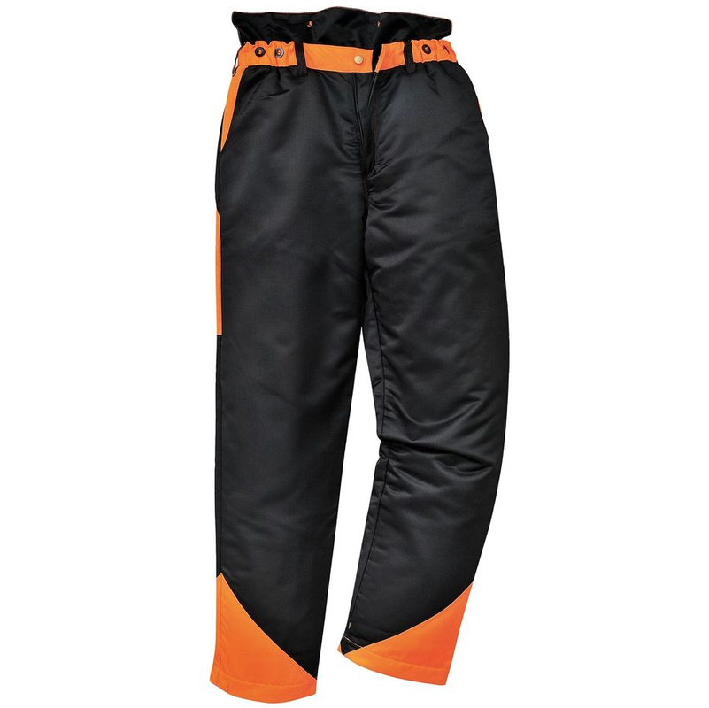 Pantalon bûcheron forestier Oak Portwest Noir / Orange XL