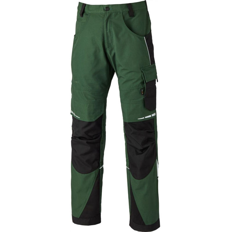 Pantalon de travail Dickies Pro Trousers Vert / Noir 48