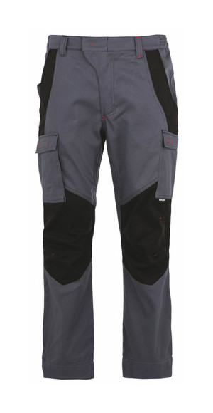 Pantalon de travail INN-BOLT 10DUC18 Gris-Noir - 100% coton - Ducati - taille: 56R - DUCATI WORKWEAR