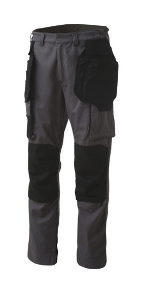 Pantalon de travail INN-BUMPER 10DUC9 Gris-Noir - 35% coton 65% polyester - Ducati - taille: 46R - DUCATI WORKWEAR