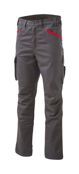 Pantalon de travail INN-HORN 10DUC10 Gris - 50% coton 50% polyester - Ducati - taille: 42R - DUCATI WORKWEAR
