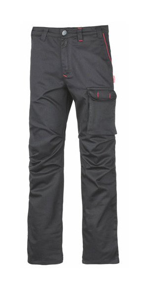 Pantalon de travail INN-LANE 10DUC2 Noir - 50% coton 50% polyester - Ducati - taille: 60R - DUCATI WORKWEAR