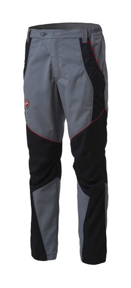Pantalon de travail INN-WARMUP 10DUC3 Gris clair-Noir - 35% coton 65% polyester - Ducati - taille: 60R - DUCATI WORKWEAR