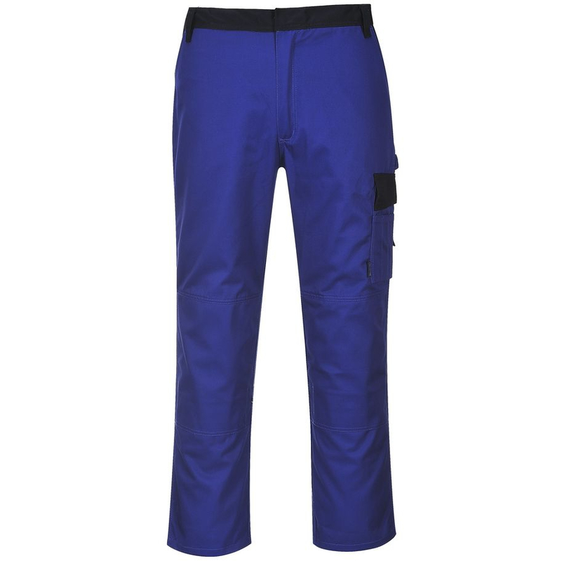Pantalon de travail Multipoches Portwest Texo Munich Bleu Poches Noires XXL