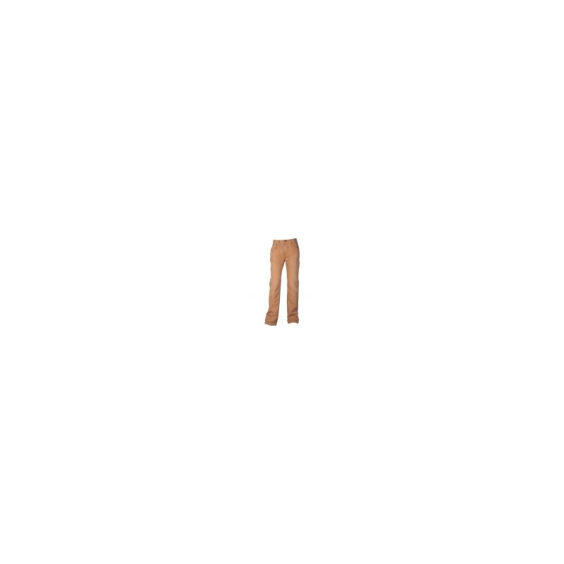 Pantalon marron 5 poches en Cotton Duck délavé Sandstone - Taille 42 - Carhartt