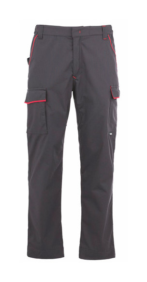 Pantalon de travail Ripstop INN-RUN 10DUC16 Gris foncé - 60% coton 40% polyester - Ducati - taille: 50R - DUCATI WORKWEAR