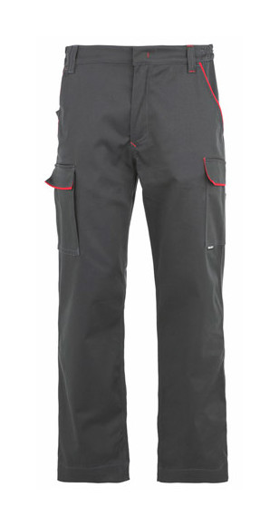 Pantalon de travail Stretch INN-MOTION 10DUC17 Gris - 60% coton 38% polyester 2% élasthanne - Ducati - taille: 40R - DUCATI WORKWEAR