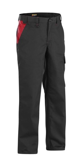Pantalon Industrie Noir/Rouge 1404 Blaklader - Noir / Rouge - 54C