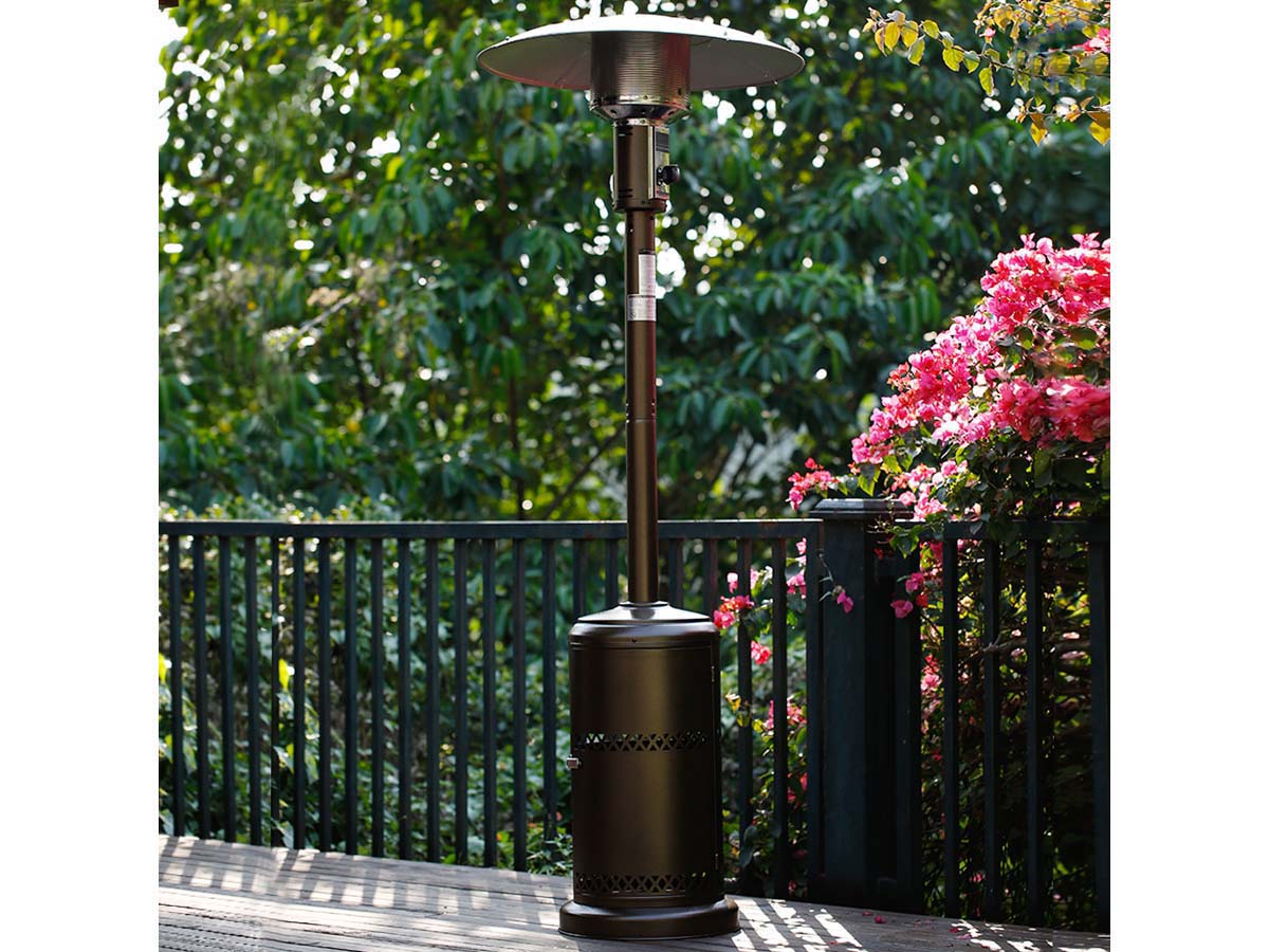 Parasol chauffant Relax 1 - 11.7 kW - Bronze