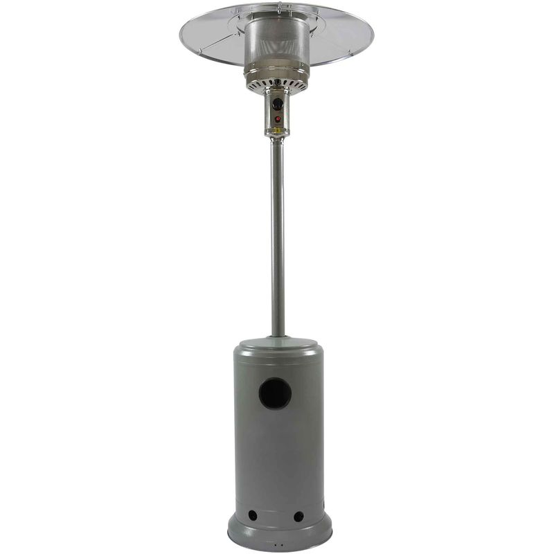 Parasol chauffant au gaz Gris - OVIALA