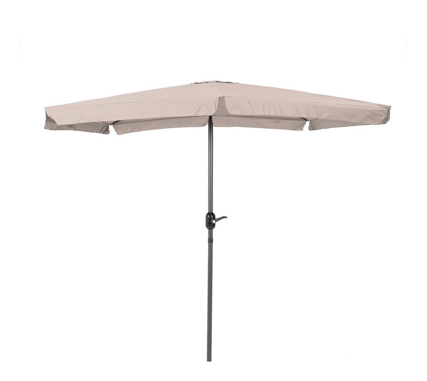Parasol fixe carré 2.5m beige MAONO - L 250 x l 250 x H 250 - MA MAISON MES TENDANCES