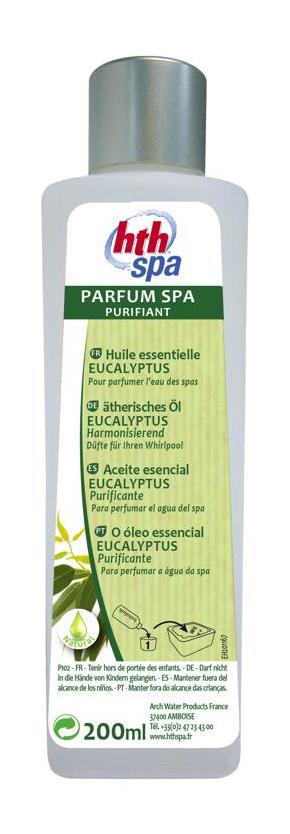 HTH Spa 200ml - Parfum huiles essentielles d'eucalyptus HTH Spa 200ml - Parfum huiles essentielles d'eucalyptus