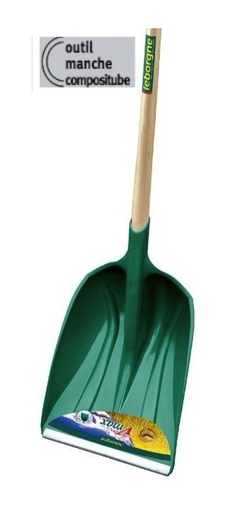 Pelle Vmax Alu manche composite 36cm - LEBORGNE Pelle Vmax Alu manche composite 36cm - LEBORGNE
