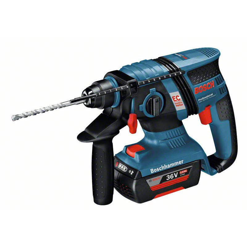 BOSCH Perforateur sans-fil SDS plus GBH 36 V-EC Compact (complète) en coffret L-BOXX - BOSCH - 0611903R0H