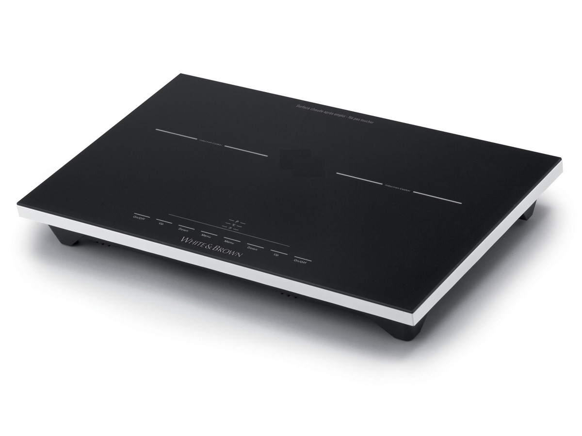 Plaque à induction double PC 472 - 1800 W + 1300 W - 59.8 x 35.9 x 7.4 cm