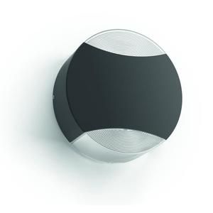 PHILIPS Limestone Lanterne murale - Anthracite - 2x5W