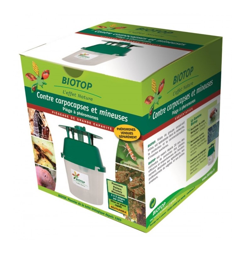 Piège entonnoir : papillons (mineuse, carpocapses) - BIOTOP