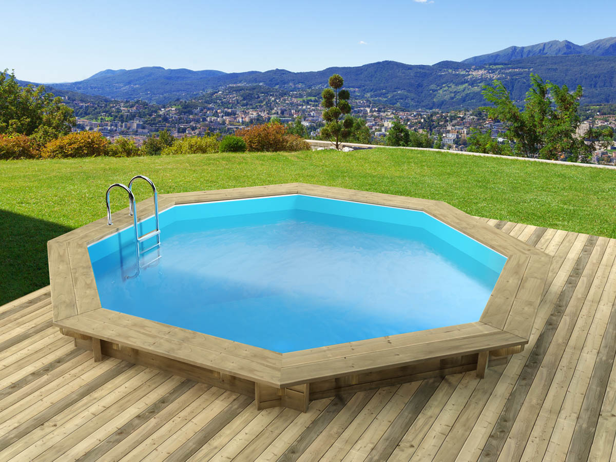 Piscine bois Verona - 5.10 x 1.20 m