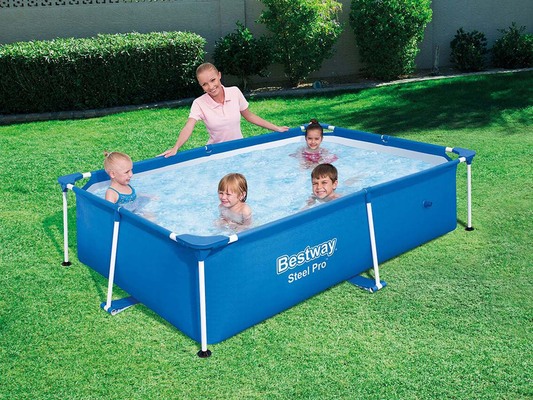 Piscine tubulaire rectangle Splash Frame Pool - 2.39 x 1.50 x 0.58 m