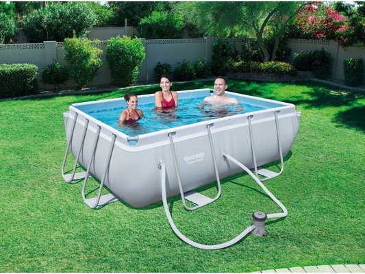 Piscine rectangulaire Power Frame Pools - 2.82 x 1.96 x 0.84 m