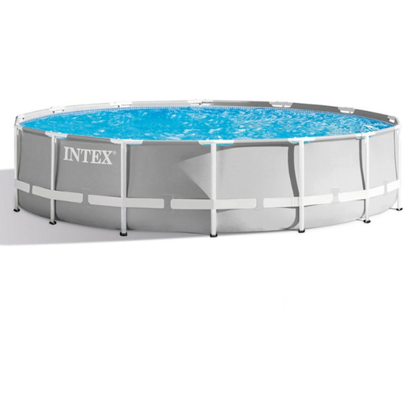 Piscine tubulaire ronde prism frame intex Ø 3.66 x 1.22 m