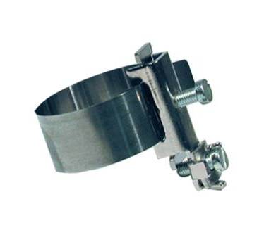 PLOMBELEC - Collier à languette inox tête acier 120mm - 085525