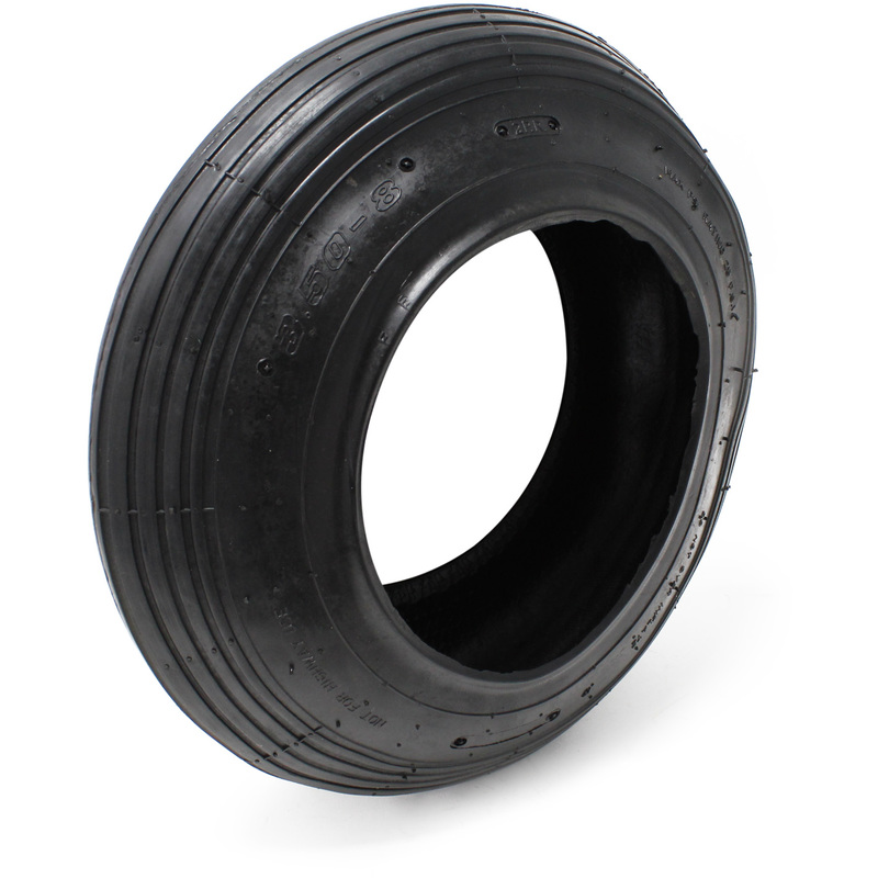 Pneu de brouette Grandeur 350x100 3.50-8 - WILTEC