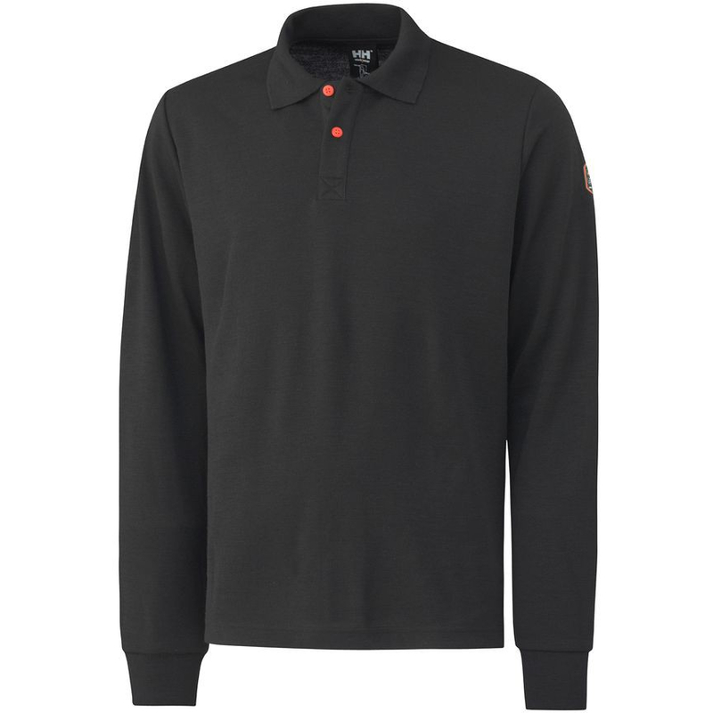 Polo de travail Faske Helly Hansen Noir 4XL