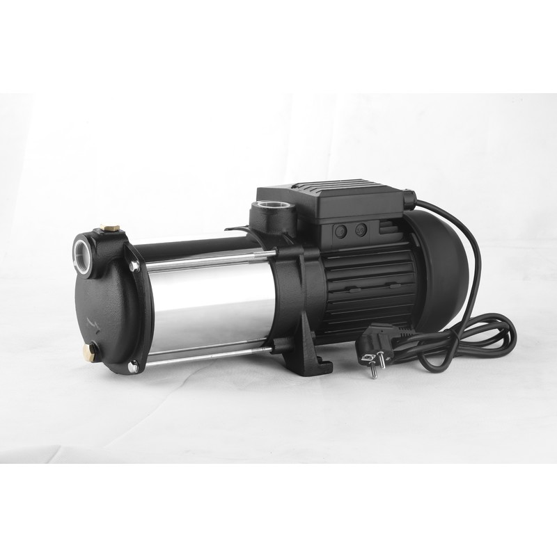 Pompe à eau de surface multicellulaire 5 turbines INOX 1350W - HEXOUTILS