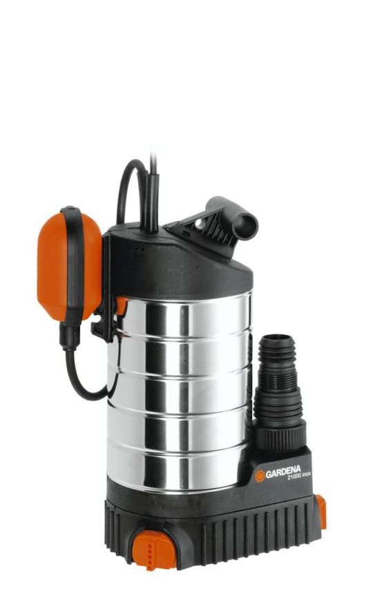 Pompe d'evacuation pour eaux claires 21000 Inox Gardena