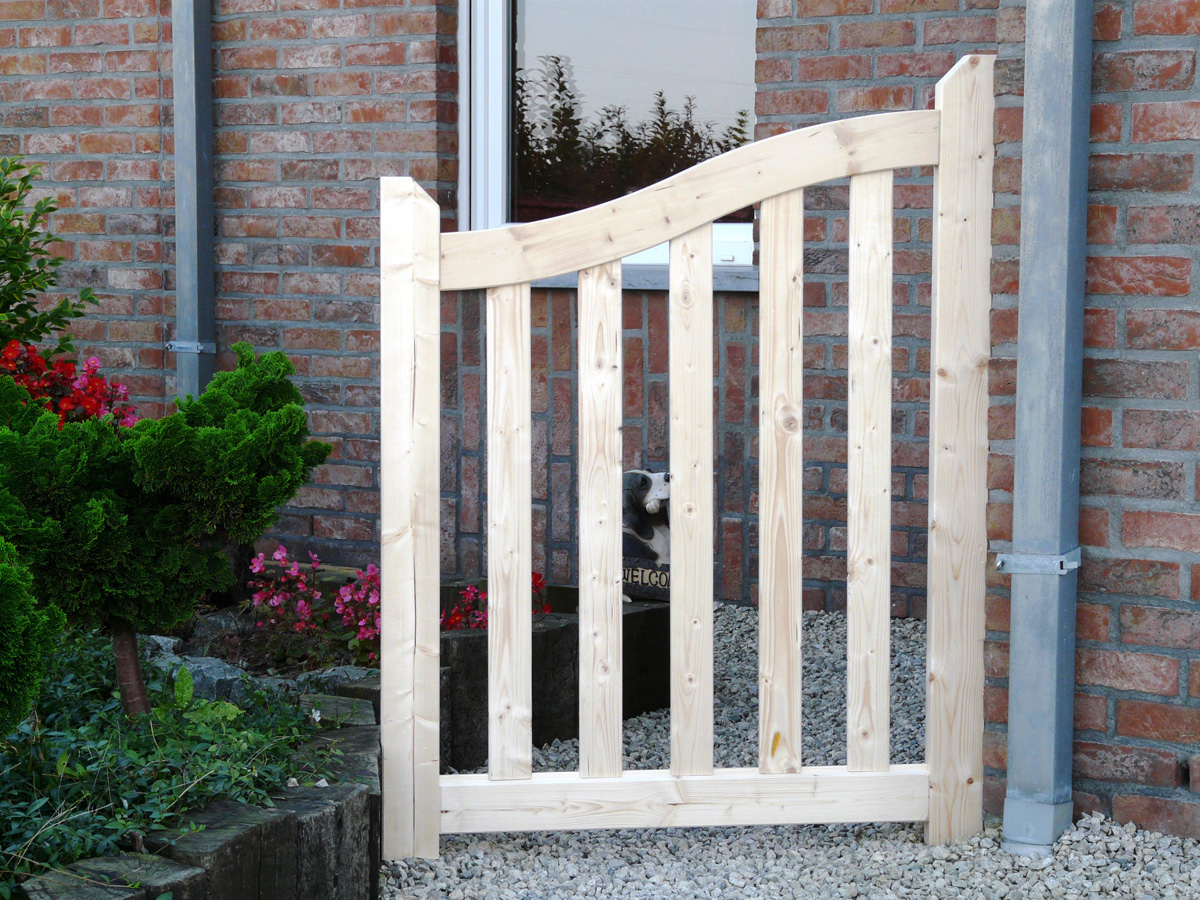 Portillon jardin bois Brugge - 1 x 1.30 x 1.10 m