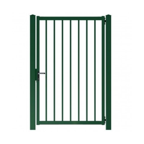 Portillon de Jardin Barreaudé Vert - 2 mètres - CLOTURE & JARDIN