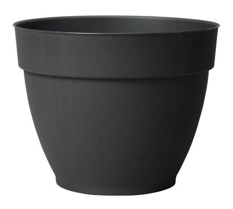 DEROMA Pot Ninféa a réserve d'eau - 26 x 26 x 21 cm - 7,5 L - Anthracite DEROMA Pot Ninféa a réserve d'eau - 26 x 26 x 21 cm - 7,5 L - Anthracite