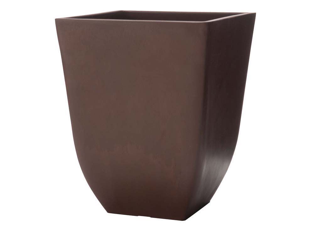 Pot carré Chili 29 x 29 ×36 cm. - Cèdre