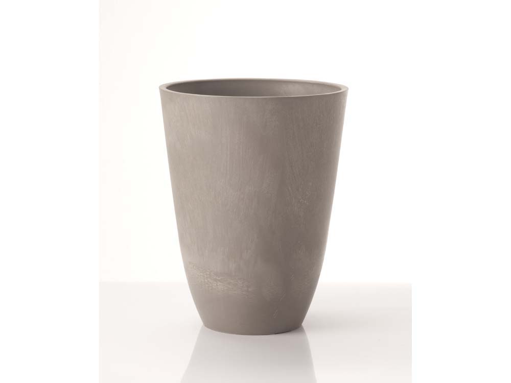 Pot rond Pérou Ø 39 ×46 cm. - Gris