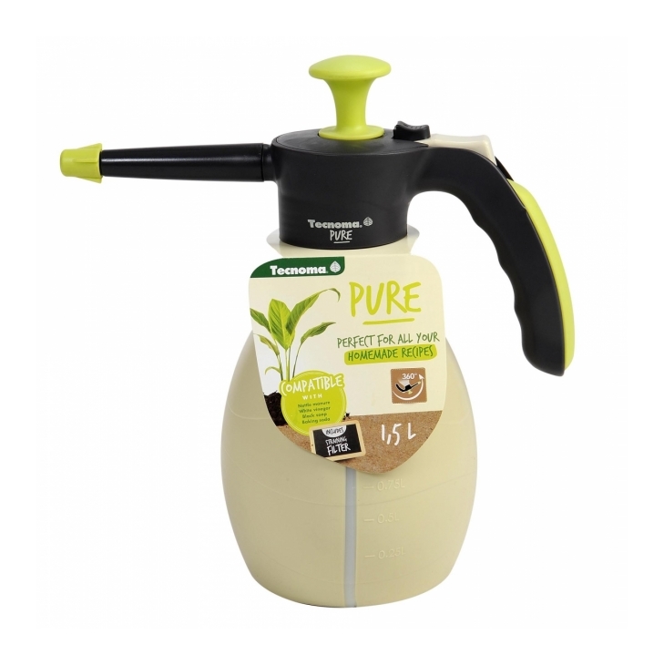 Pulvérisateur à pression préalable Pure 1,5L TECNOMA Pulvérisateur à pression préalable Pure 1,5L TECNOMA