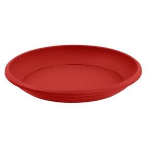EDA Soucoupe Marina ?30cm pour pot ?35cm - Rouge rubis