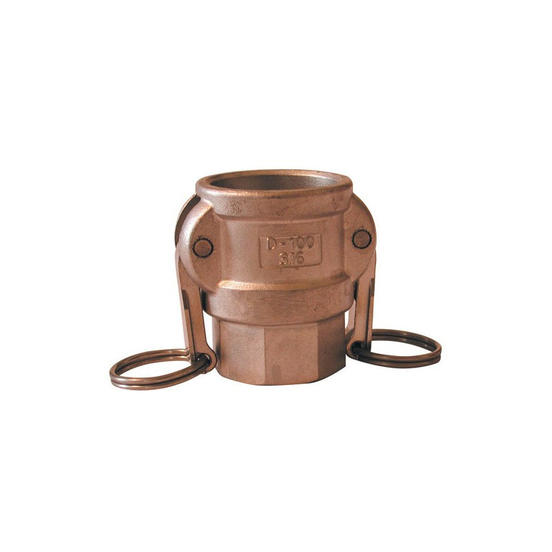 Raccord camlock femelle - filetage femelle BSP en laiton - Femelle camlock 4'' - femelle 4'' BSP - MULTITANKS